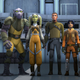 The cast of Star Wars Rebels. Image: Disney XD
